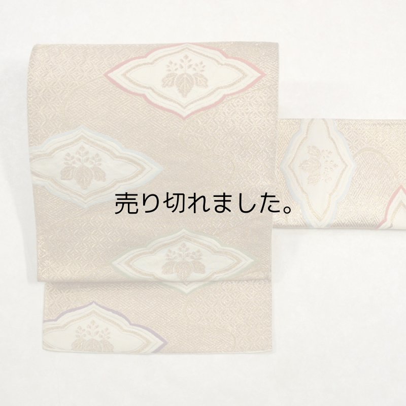 画像2: 正絹　リサイクル袋帯六通柄 (2)