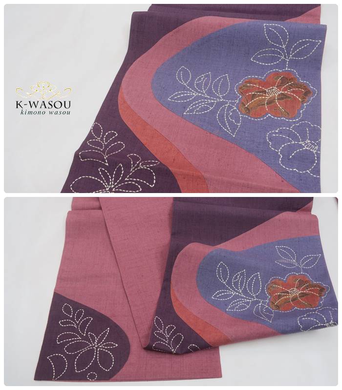刺子 刺繍 袋帯 洒落袋帯 | www.fikretharman.com.tr